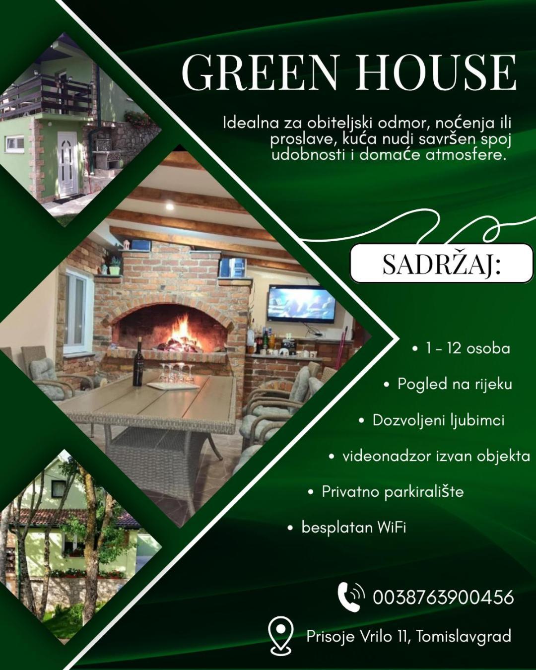 Green House Source Vrilo Tomislavgrad Exterior photo
